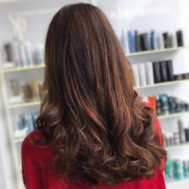 brunette autumn hair colour trend cheynes hair salons edinburgh